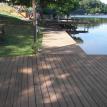 Jodie and Kevin's dock after 3